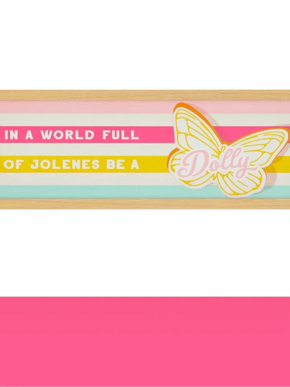 Dolly Parton limited edition wall sign